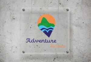 Logo Adventures Airline par KINA Design